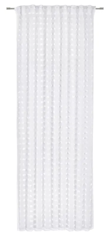 Fertigvorhang Bella Wei&szlig; ca. 140x245cm