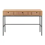 m&ouml;max Konsolentisch Milano Esche/Schwarz MDF