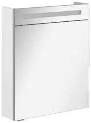 Spiegelschrank B. Clever mit LED 1-t&uuml;rig ca. 60x71 cm Wei&szlig;