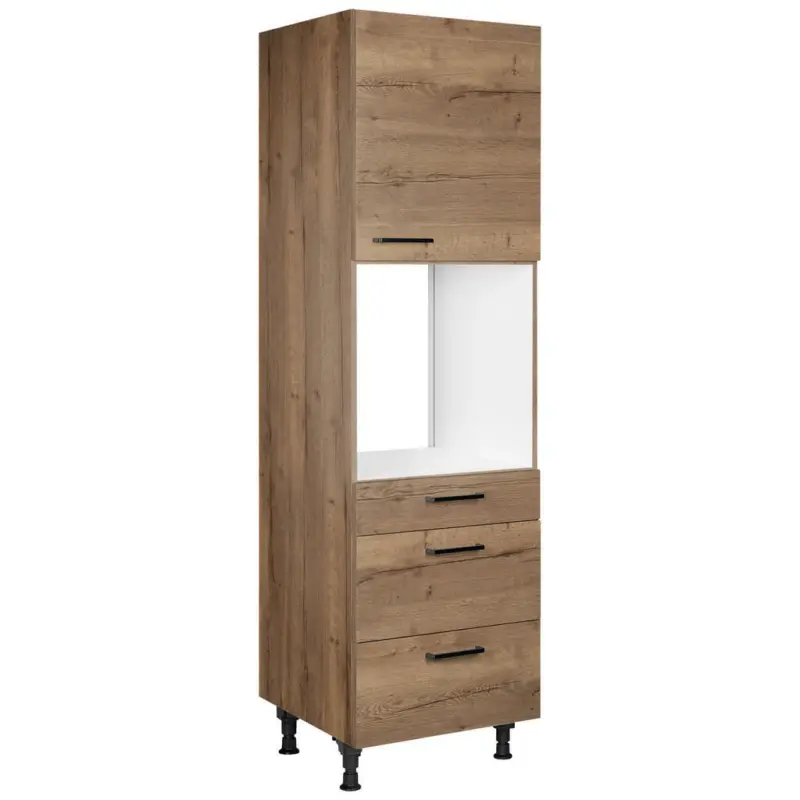 Ger&auml;teumbauschrank 60/216,6/58 cm in Eiche dunkel