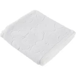 Handtuch 50/100 cm Butterfly Wei&szlig;