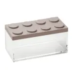 M&ouml;belix Vorratsdose Matea in Transparent/Braun ca. 1,5 l