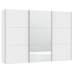 Schwebet&uuml;renschrank in Wei&szlig;