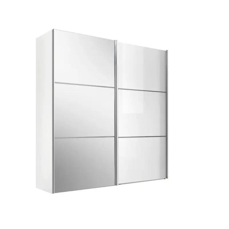 Schwebet&uuml;renschrank in Wei&szlig;