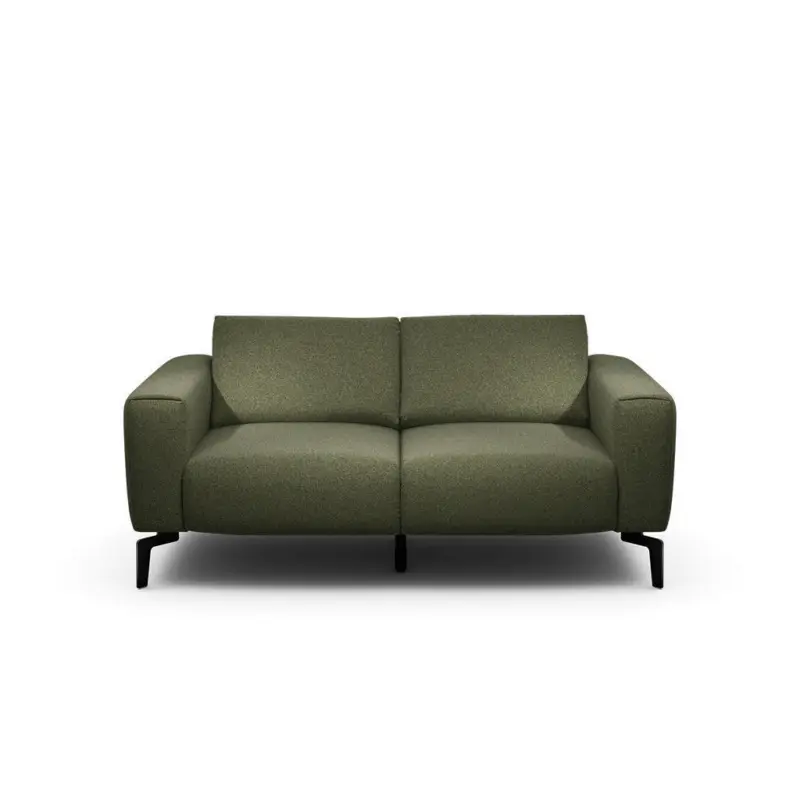 2-Sitzer-Sofa Cosy in Chenille Waldgr&uuml;n