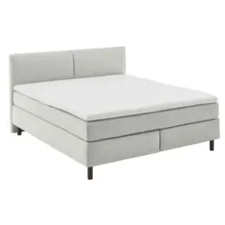 Boxspringbett 180/200 cm in Beige
