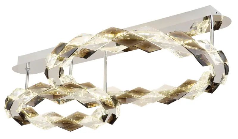 LED-Deckenleuchte Karilion Klar max. 50 Watt Deckenlampe