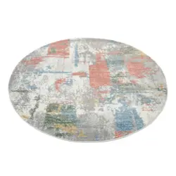 Webteppich 160/160 cm Multicolor