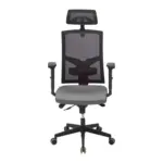 m&ouml;max Chefsessel Boss Grau/Schwarz