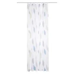 Schlaufenvorhang transparent