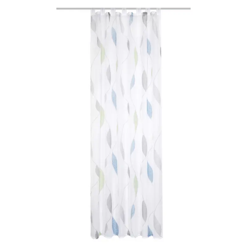 Schlaufenvorhang transparent