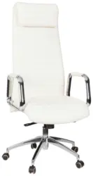 Drehstuhl Aspera 20 Creme/Silberfarben