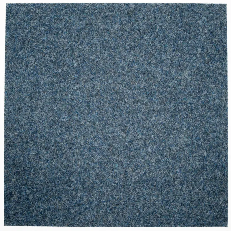 Teppichfliese 50/50 cm in Blau
