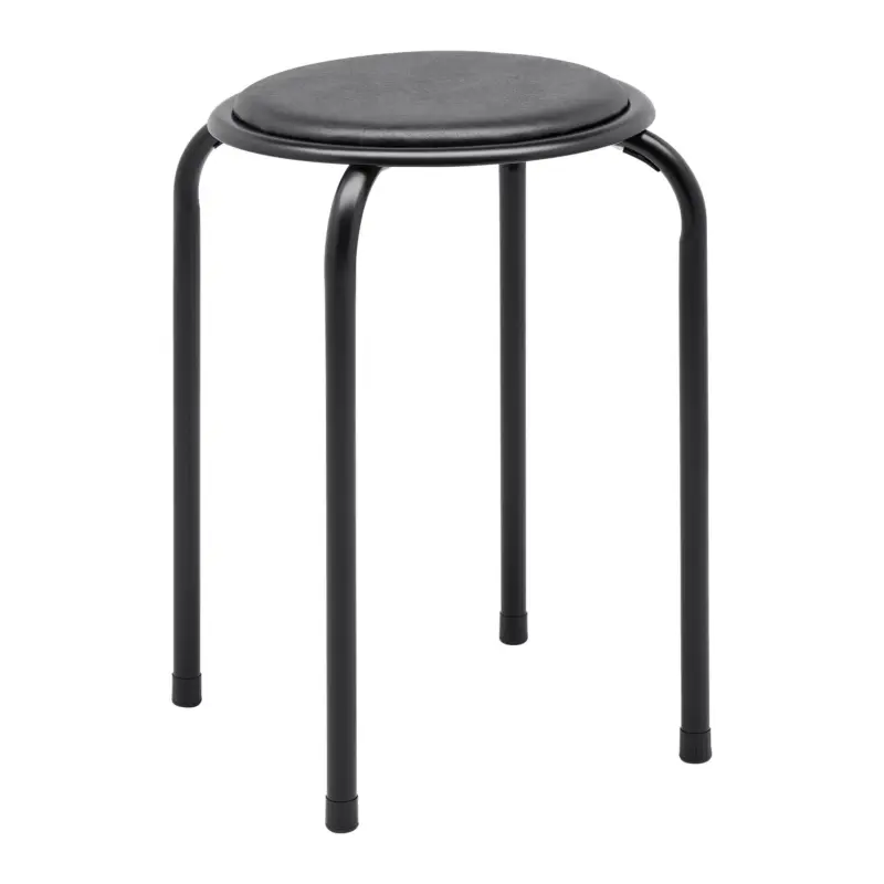 Stapelhocker Raki I Schwarz