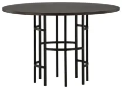 Esstisch Copenhagen &Oslash; ca. 115 cm Dunkelbraun