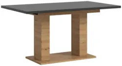 Ausziehtisch Marlon ca. 150-190 cm Eiche/Grau