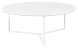 Couchtisch WL5.240 in Wei&szlig; Rund