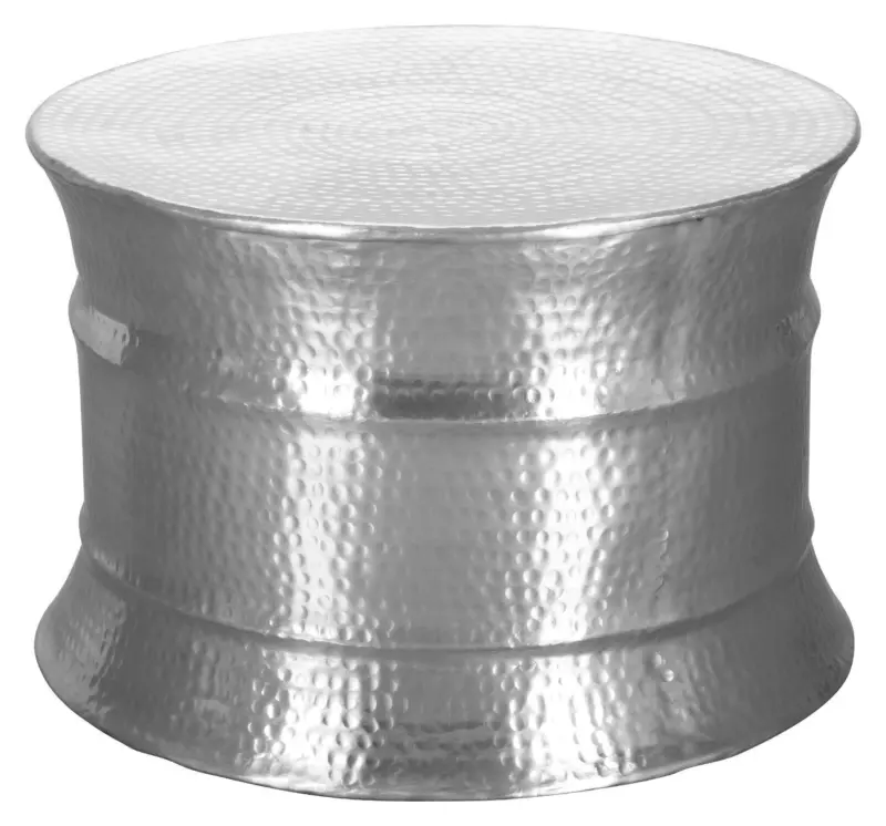 Couchtisch 'WL5.463' , &Oslash; ca. 60 cm, silber