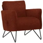 XXXLutz Lauterach - Ihr M&ouml;belhaus bei Bregenz Sessel in Chenille, Mikrofaser Rostfarben