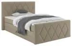 m&ouml;max Boxspringbett Josie B Beige ca. 140x200cm