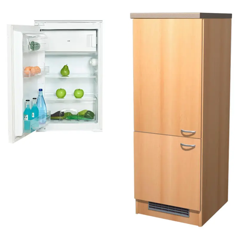 Ger&auml;teumbauschrank 60/162/60 cm in Buchefarben