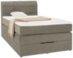 m&ouml;max Boxspringbett Runner Braun ca. 90x200cm