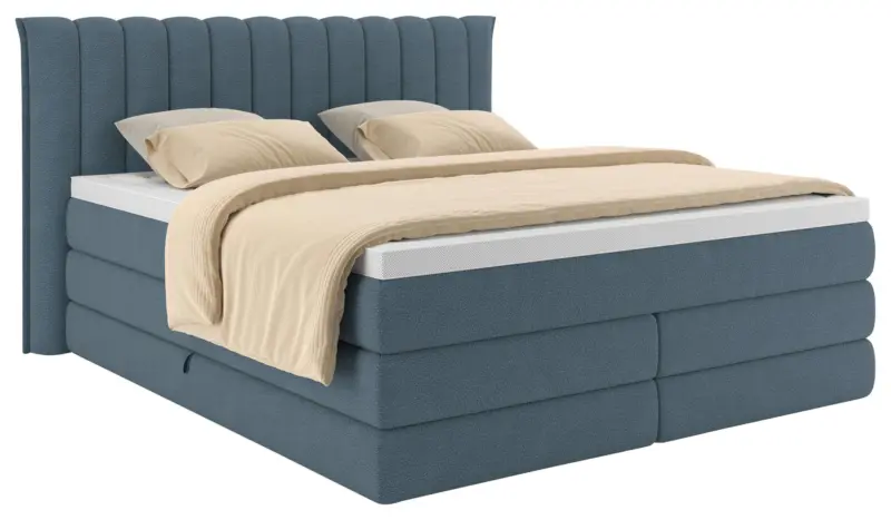 Boxspringbett Lina Blau ca. 160x200cm