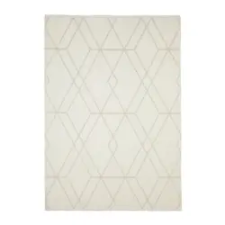 Flachwebeteppich 80/150 cm Olivia Beige