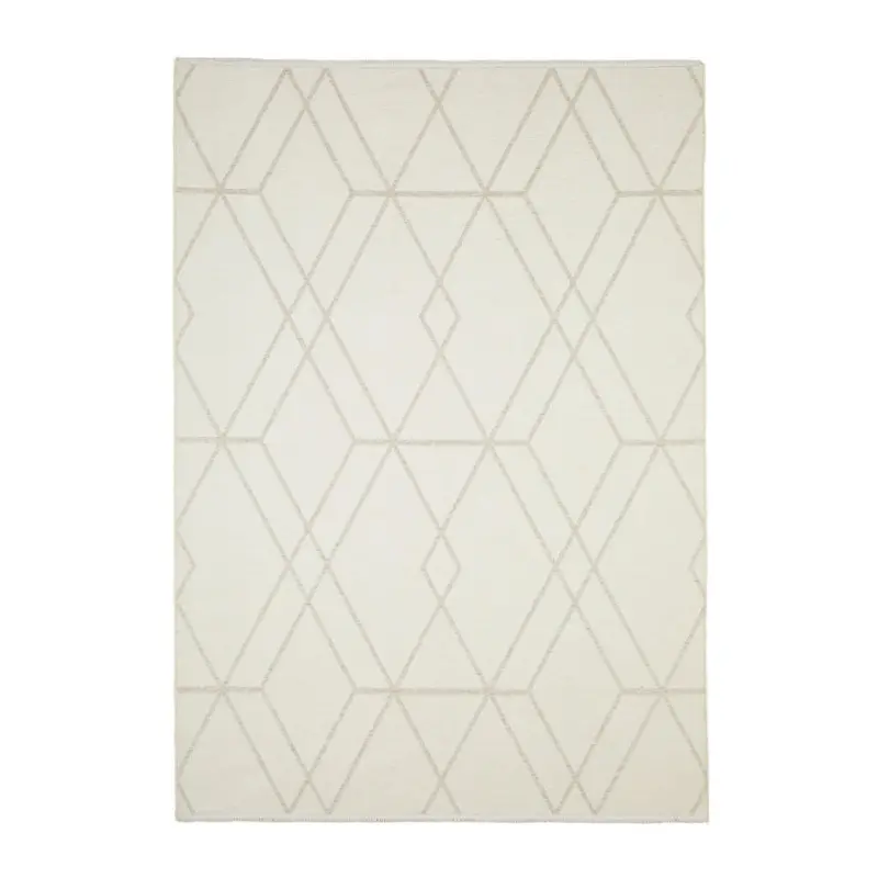 Flachwebeteppich 80/150 cm Olivia Beige