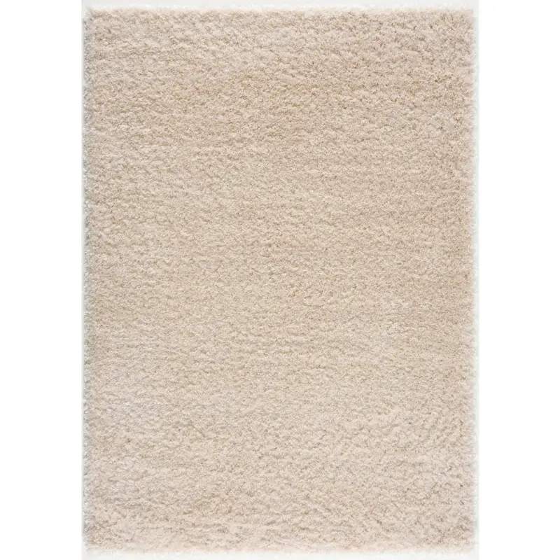 Hochflorteppich Porto Creme