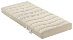 Latexmatratze Waldgr&uuml;n ca. 140x200 cm Wei&szlig;