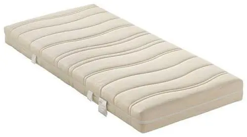 Latexmatratze Waldgr&uuml;n ca. 140x200 cm Wei&szlig;