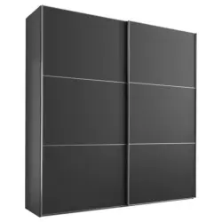 Schwebet&uuml;renschrank in Anthrazit