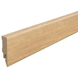Sockelleiste Eiche braun Braun