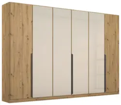 Dreht&uuml;renschrank Artemis Champagner, Eiche Artisan