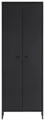 Schuhschrank Janne ca.60,2x169,7x33,5cm Schwarz