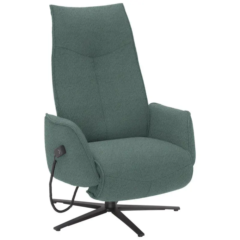 Relaxsessel in Textil T&uuml;rkis