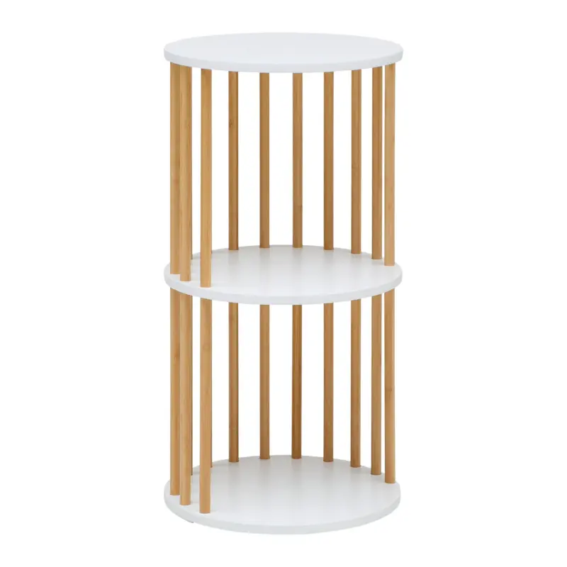 Regal Zora Naturfarben/Wei&szlig;