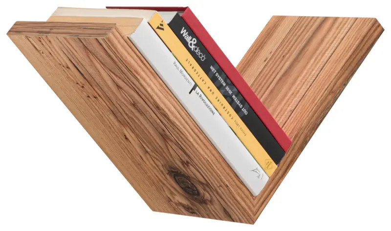 Wandregal Ali in Kieferfarben