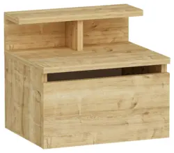 Nachttisch Hades ca. 39,8x35x31,6cm Eichefarben