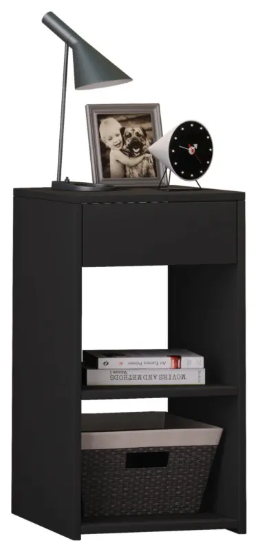 Nachtk&auml;stchen Sledo Maxi Schwarz