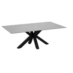 Couchtisch in Metall, Keramik 120/70/43 cm