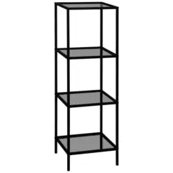 Regal 37/118/33 cm Schwarz
