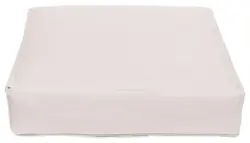 Boxkissen Lars in Wei&szlig; ca. 40x40cm