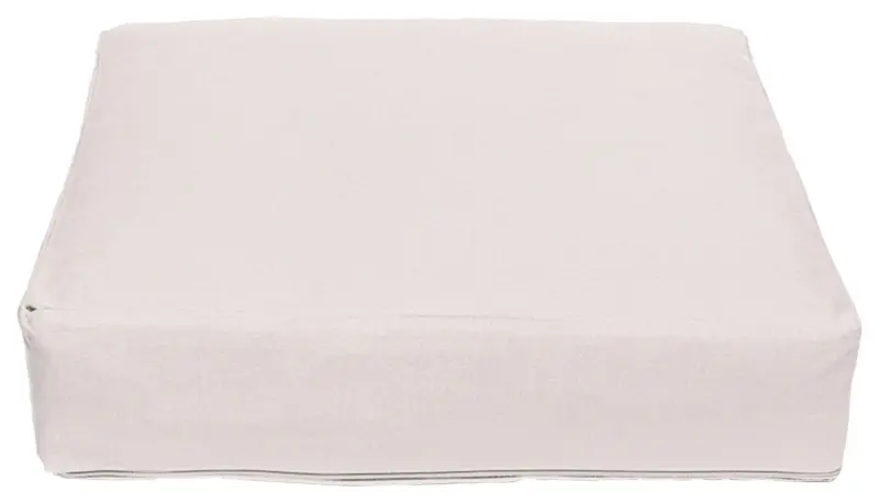 Boxkissen Lars in Wei&szlig; ca. 40x40cm