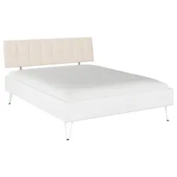 Bett 160/200 cm in Wei&szlig;