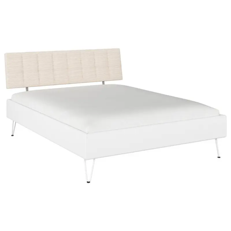 Bett 160/200 cm in Wei&szlig;