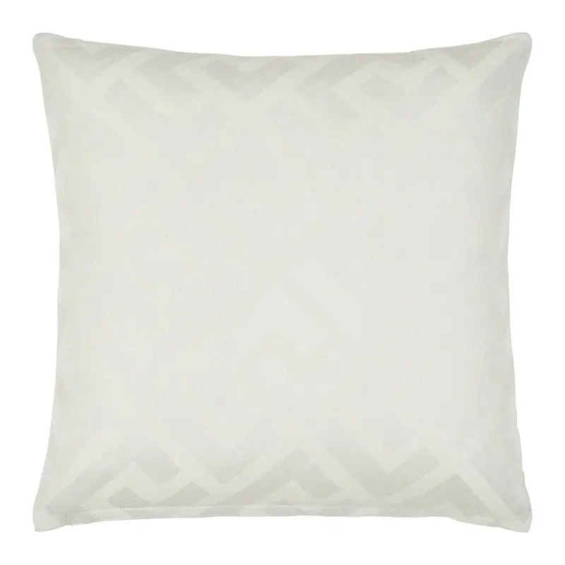 Zierkissen M&auml;ander Naturfarben ca. 45x45cm