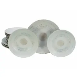 Tafelservice Neapel Offwhite 12-teilig