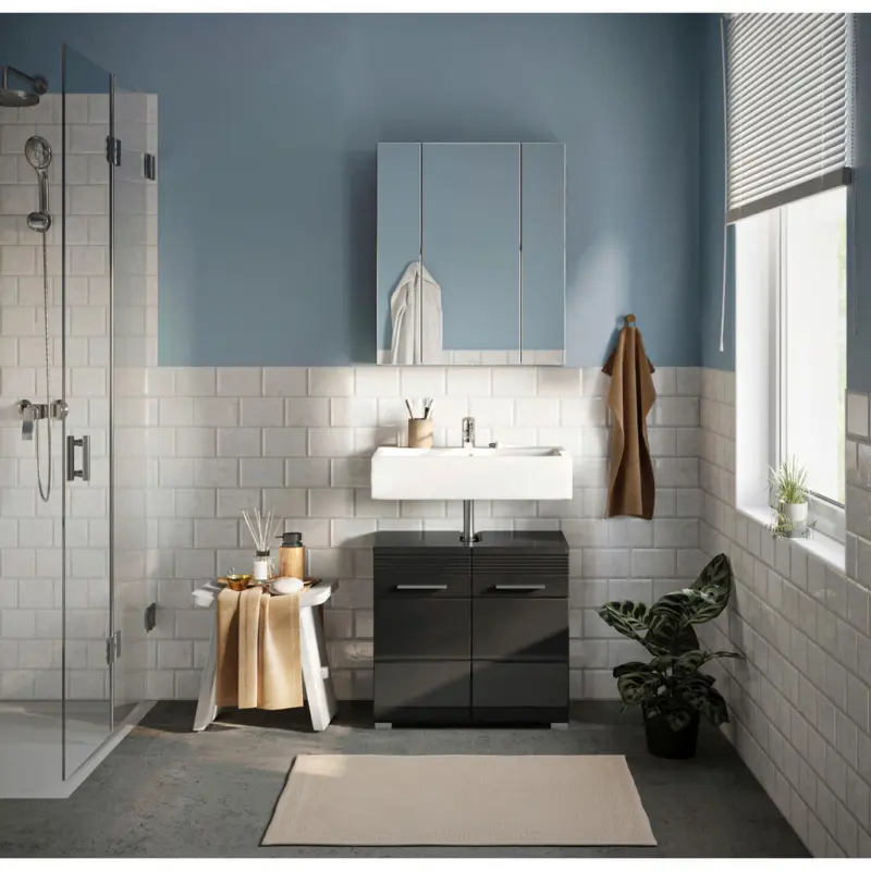 Badezimmer 2-teilig in 60 cm